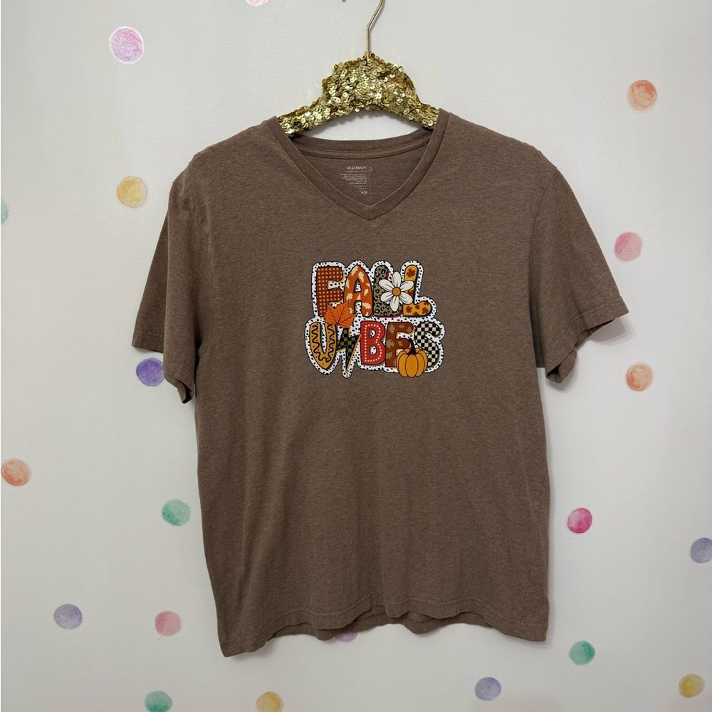 Old Navy Tan Graphic Tee